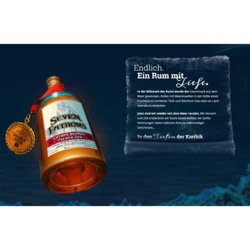 Seven Fathoms Cayman Islands Premium Rum